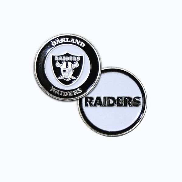 Premium Oakland Raiders Golf Ball Marker + Free BONUS