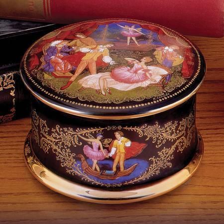 Sleeping Beauty Russuan Art Ballet Music Box Plays Tchaikovskys 