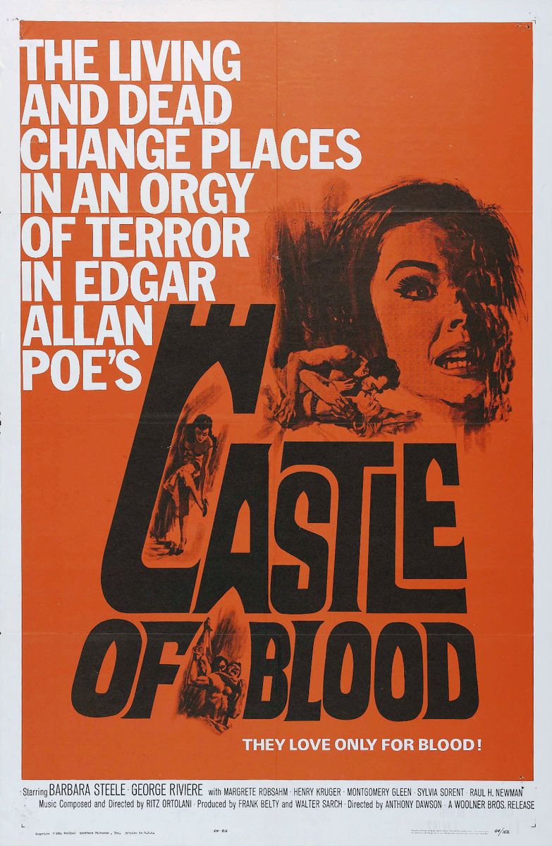   of Blood aka Danza Macabra Barbara Steele Euro Horror Classic