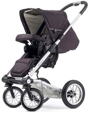 Mutsy Team Brown 4RIDER Light Single European Stroller