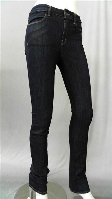 Brand Bardot Misses 24 Stretch Indigo High Rise Skinny Leg Jeans 