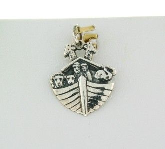 Retired James Avery Sterling Silver Noahs Ark Charm Pendant Retired 