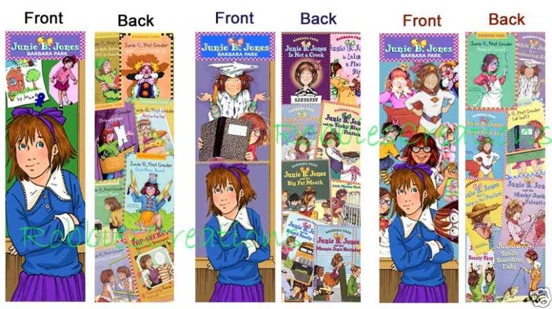 Lot Junie B Jones Bookmarks Barbara Park Books Kids