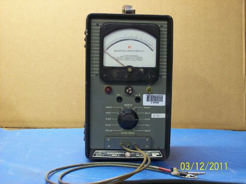 Vintage Ballantine 520 Capacitance Meter