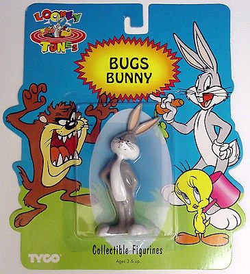   NEW BUGS BUNNY COLLECTIBLE 4 1/2 FIGURE 1994 Warner Bros. & Tyco