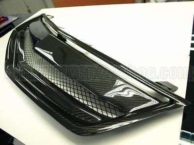 CARBON FIBER ACURA 2009 2010 TSX FRONT BUMPER MESH GRILLE HONDA ACCORD 