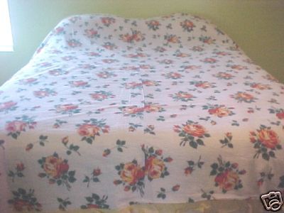 duvet cotton seersucker floral 1940 s  35