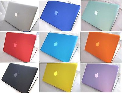 11 Colors Rubberized Hard Case Cover for Apple Macbook Pro 15 15.4 