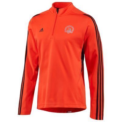 New Mens Adidas Boston Marathon 2012 Response 1/2 Zip Fleece