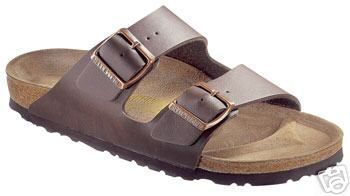 birkenstock arizona 39 l8m6 r new 051701 dark brown