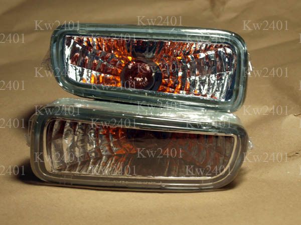 ISUZU PICKUP HOLDEN RODEO 97 02 CRYSTAL FRONT BUMPER LIGHT LAMP