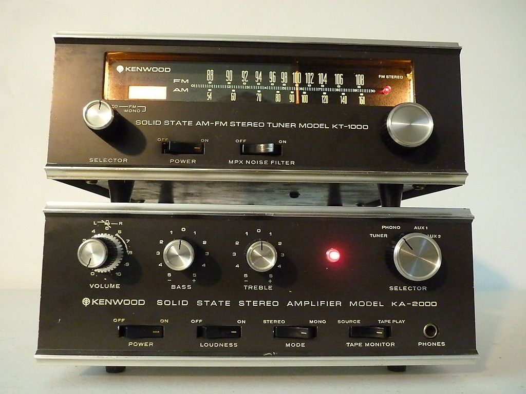 Kenwood Ka 00 Kt 1000 1968 Integrated Amp Tuner Combo On Popscreen