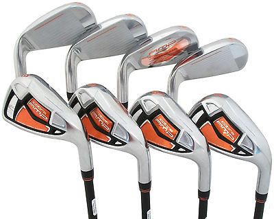 New Cobra AMP 4 PW+GW Irons Dynalite 90 Steel Regular   Retail $699 