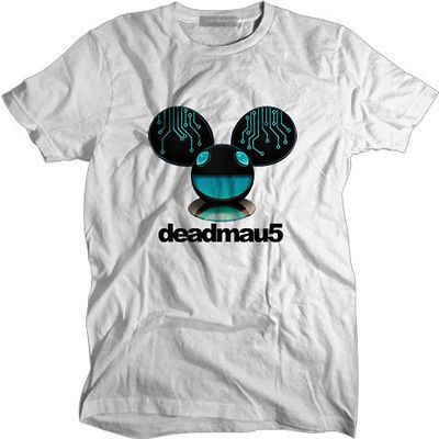 New techno blue Deadmau5 head T shirt size S 5XL good quality