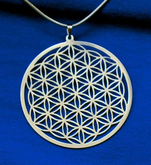 flower of life pendant from czech republic 