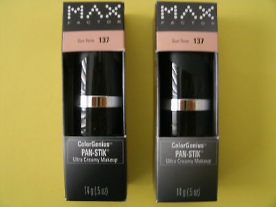 max factor pan stik sun tone 137 two sale time