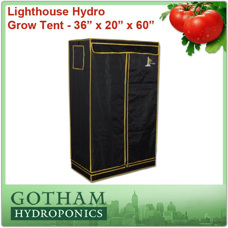 36x20x60 MYLAR HYDROPONICS GROW TENT ROOM 3X1.7X5 CLONE T002