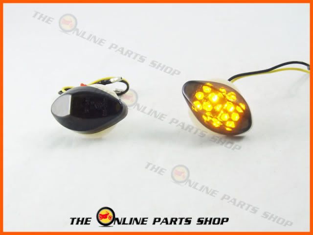 smoked fairing led indicators fit honda cbr125r 99 10 from