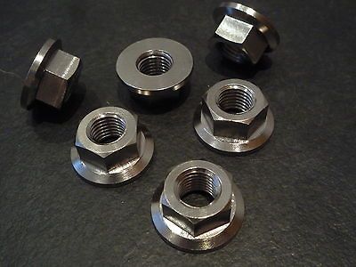 titanium sprocket nuts yamaha tz125 1994 stainless from united kingdom 