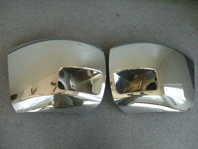 2011 2012 Chevy Silverado 1500 chrome front bumper end caps