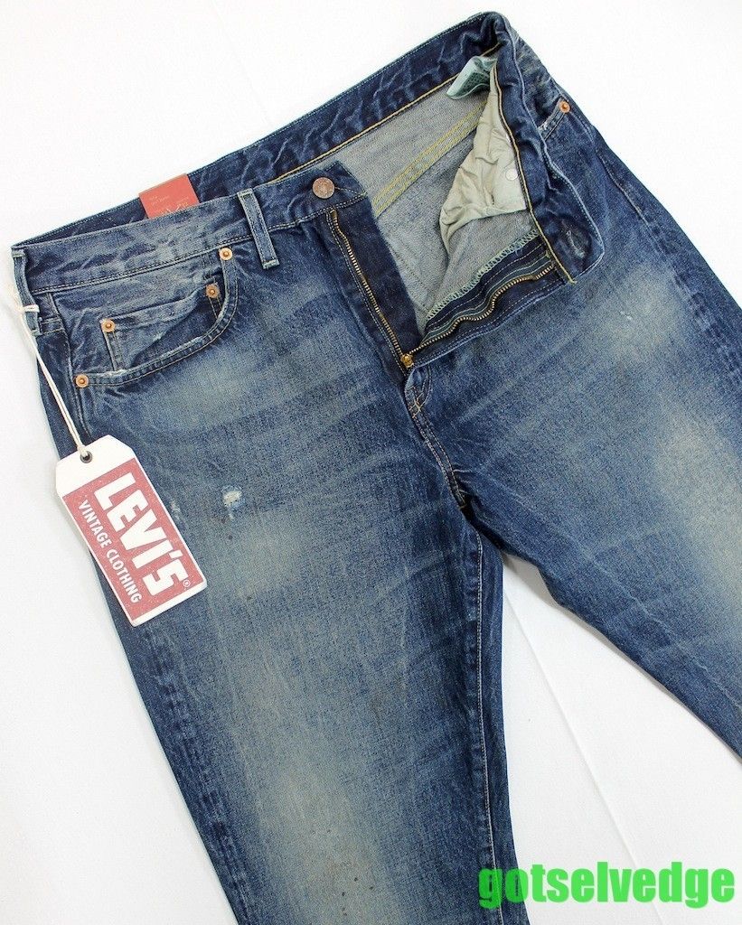 Levis Vintage Clothing LVC Big E 1954 501Z XX Core Selvedge Jeans 33 