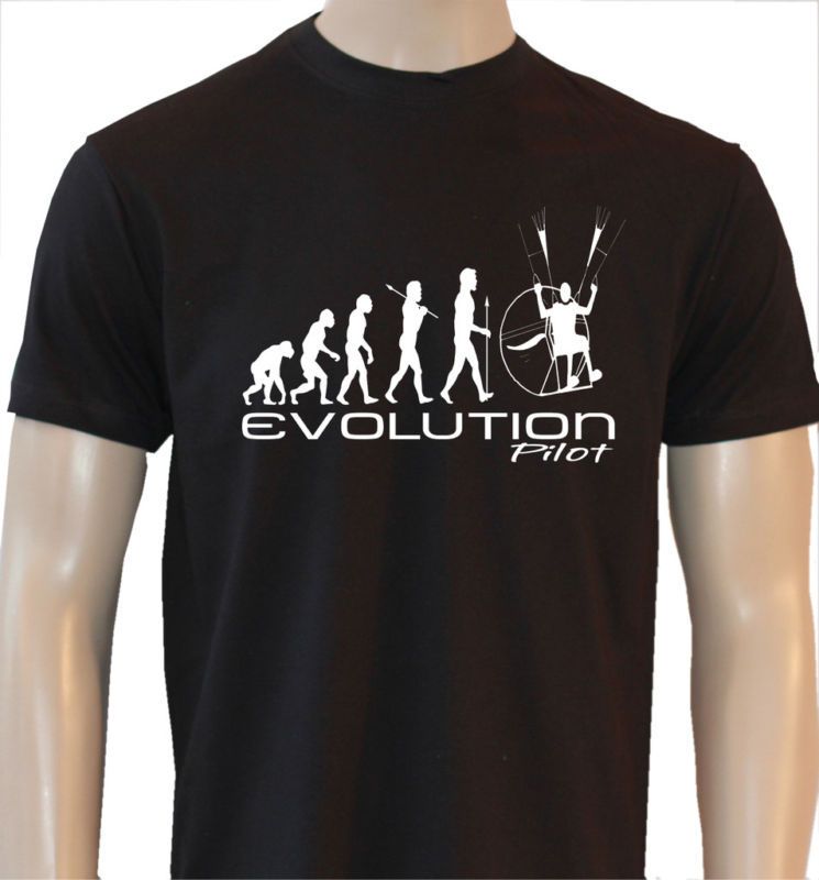 evolution of a paraglider pilot extreme t shirt occ138 more options 