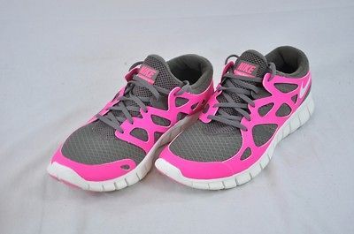 NIKE FREE RUN 2 443816 206 SMOKE SAIL PINK FLASH WOMENS RUNNING SHOES