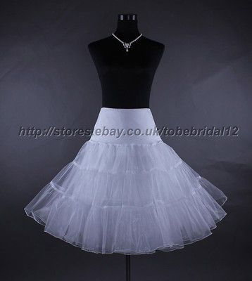 Ivory 26 50s Retro Underskirt Swing Vintage Petticoat Net Skirt 