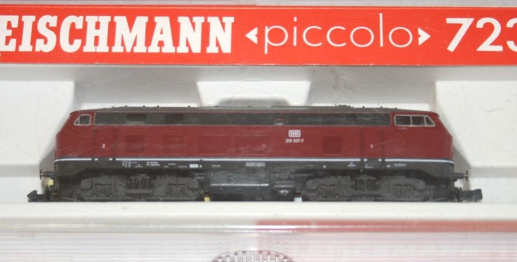 fleischmann 7237 piccolo db br 218 n gauge 218 307