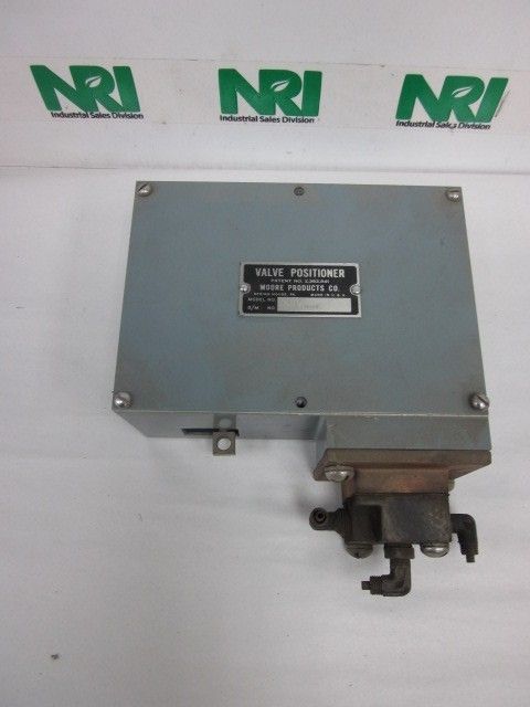 MOORE PRODUCTS 72N315 VALVE POSITIONER PNEUMATIC AIR 1/4IN NPT PORTS 