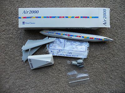 Wooster First Choice Air 2000 Boeing 767 300 Desk Top Aircraft Model