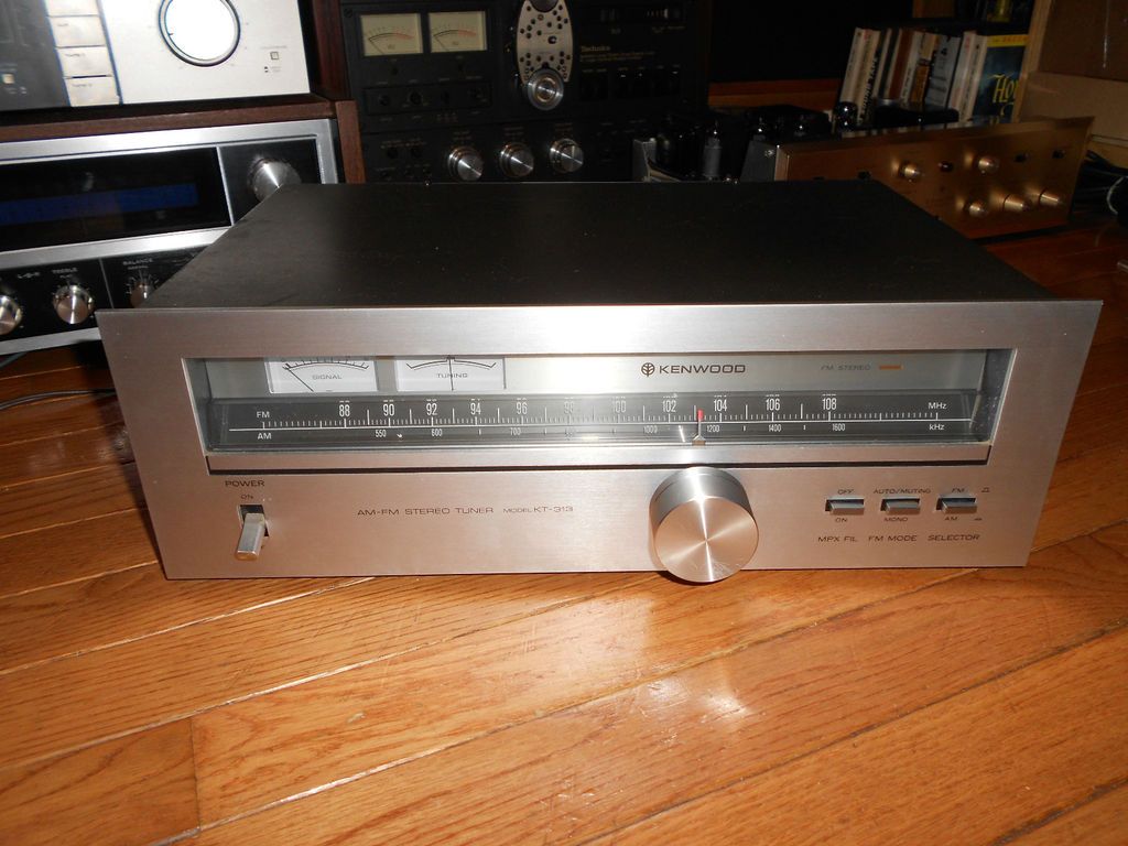 vintage kenwood kt 313 tuner  75 00