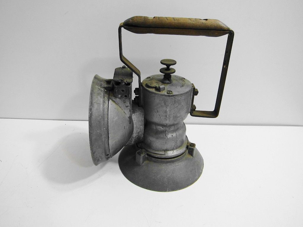 VINTAGE ORIGINAL OXWELD RAILROAD LAMP MODEL A UNION CARBIDE LAMP