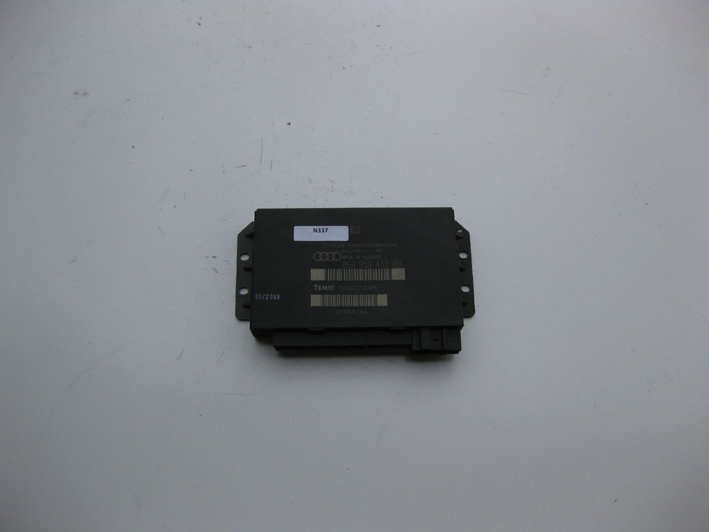 2003 2004 2005 Audi A4 & S4 *8E0959433BB* Comfort Control Module