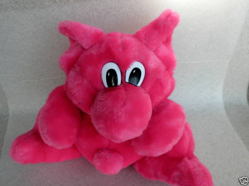 kodak kolorkins plush kitzi pink fantasy creature nice from canada