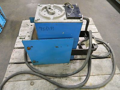   WELDING TRANSFORMER G44675NL1FGL 75KVA 75 KVA 440V 440 V 1PH