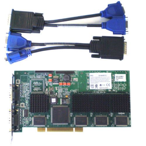 matrox g200 mms quad display graphics card 4vga f8 time