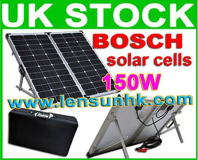 NEW 150W(2x75W) FOLDING SOLAR PANEL,NEW DESIGN,HIGH EFFICIENCY,PER 