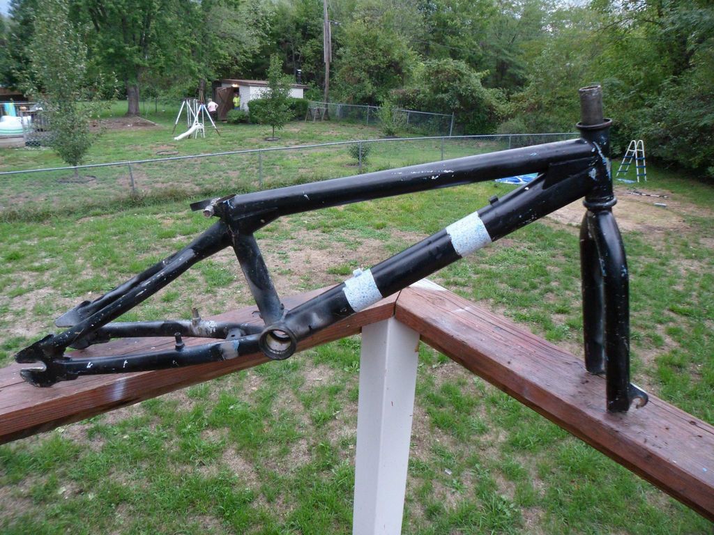 gt bmx bicycle performer frame fork vertigo old school time