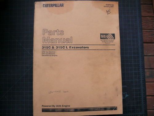 CAT Caterpillar 315C L Parts Manual Catalog Book shop catalog spare 