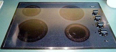 Whirlpool 30 Smooth Glass Electric Cooktop Model RC8600XBB1