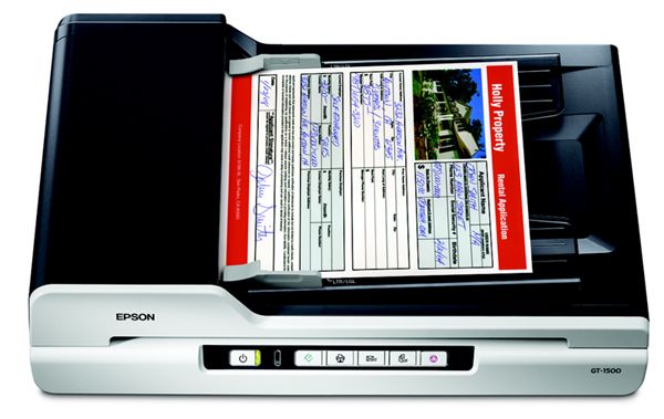 Epson Workforce GT 1500 Document Flatbed Color Scanner  on 