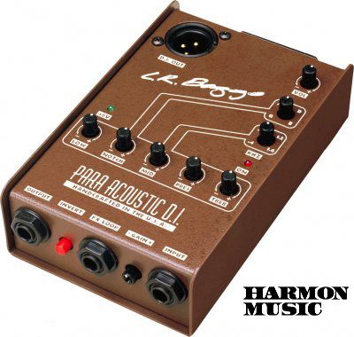 LR Baggs Para Acoustic Di Guitar Direct Box EQ Preamp