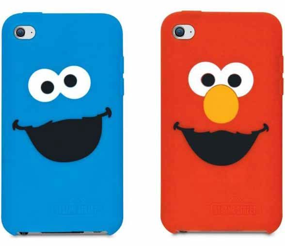 DreamGear Cookie Monster Elmo Cover for iPod Touch 4th