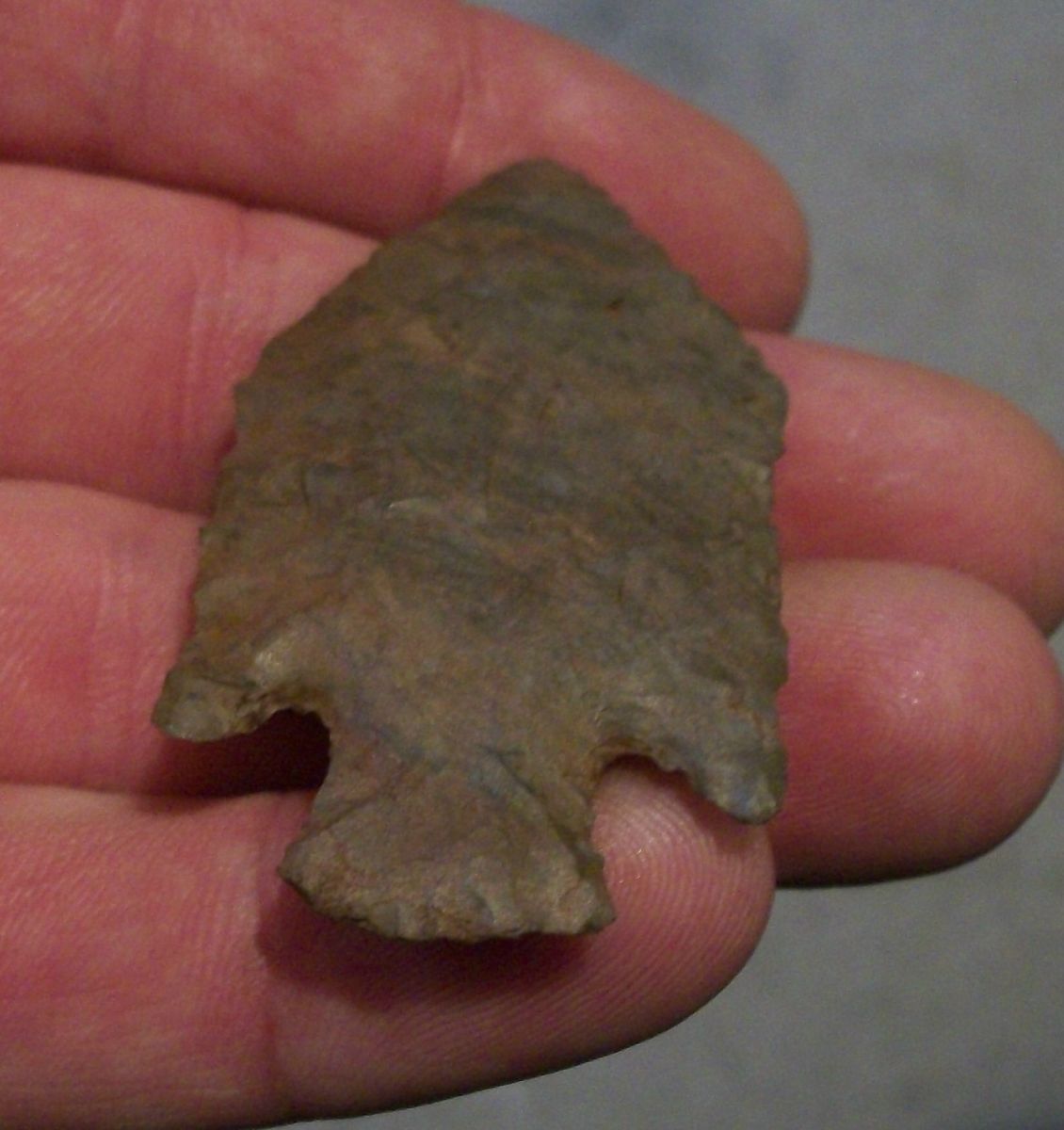 Nice Authentic Oklahoma Boone Chert Afton Arrowhead