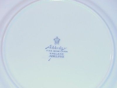 ADDERLEY ENGLAND ADELPHI DINNER PLATES SET 6