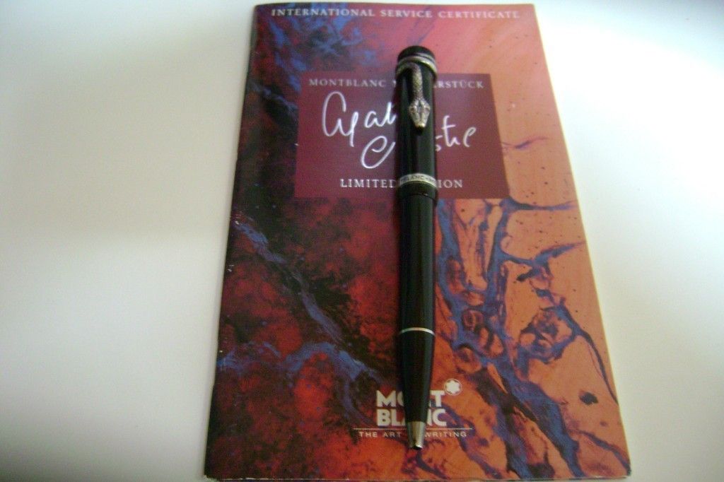 Montblanc Agatha Christie BP Writers Edition