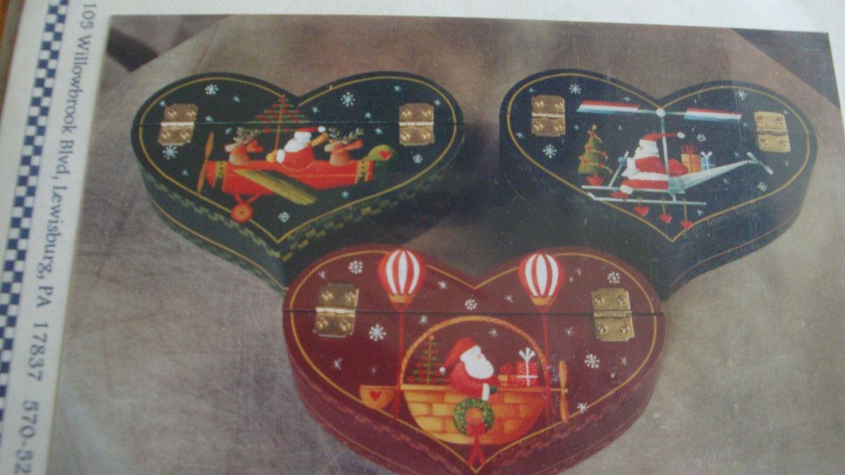 Aeronautical Santas Painting Pattern Packet Ellen Stamilio