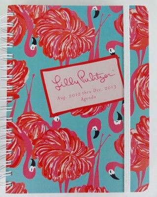   Pulitzer Gimme Flamingo Large Agenda Datebook Planner Calendar