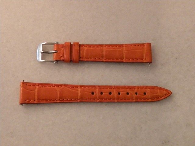 Blancpain Alligator Strap with Steel Blancpain Buckle 15mm New 